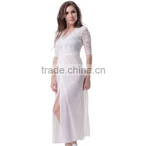 Latest Fashion Excellet Workmanship Floor Length Wholesale Plus Size Maxi Dress thumbnail-2