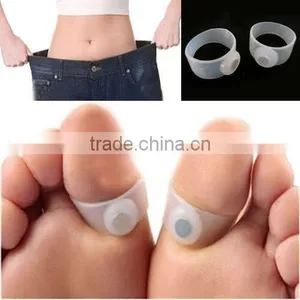 Slimming Tools Silicone Foot Massage Toe Ring Fat Burning thumbnail-1