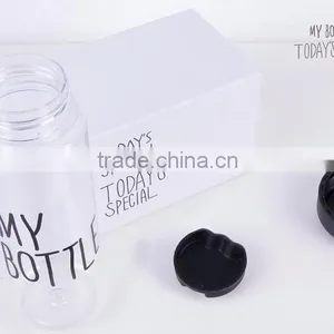 New Design Hot Selling BPA Free Fruit Infuser My Bottle 500ml Sports Plastic Water Bottle thumbnail-3
