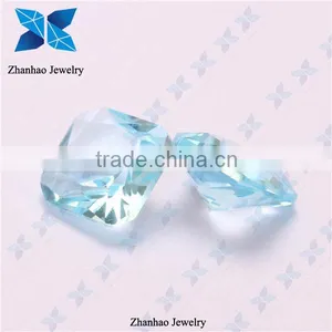 Rough Synthetic Raw Aquamarine Stone for Jewelry Design thumbnail-1