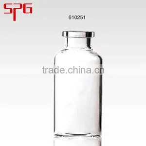 Buy Direct From China Wholesale Made of Low Borosilicate Glass Tubing 25ml Clear Injection Vial thumbnail-1
