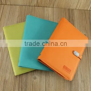 Custom 6 Ring PU Faux Custom Notebook/leather Note Book thumbnail-2