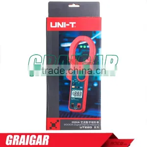 UNI-T UT220 UT-220 Professional Multitester 2000A Auto Range Data Hold LCD Backlight Digital Clamp Meters Megohmmeter thumbnail-5