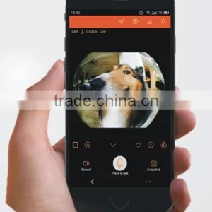 WiFi Fisheye Cloud Smart Fisheye Wifi Bulb Camera thumbnail-6