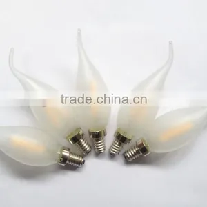 CE Rosh Appoved Dimmable Energy Saving E14 Classic Style LED Filament C35 Flame Candle Lamp E14 thumbnail-1