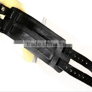 Wholesale 100% Genuine Leather Bracelets Handmade Jewelry Braided Leather Bracelets thumbnail-4