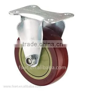 2015 Newest Single Bearing 75mm PVC Industrial Caster Wheel thumbnail-1