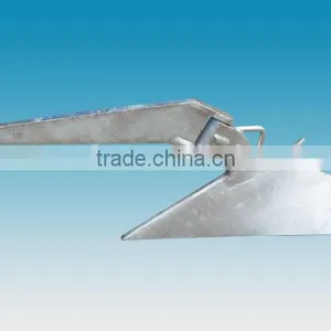 Hot Dip Galvanized / Stainless Steel 316 Plough Boat Anchor thumbnail-1