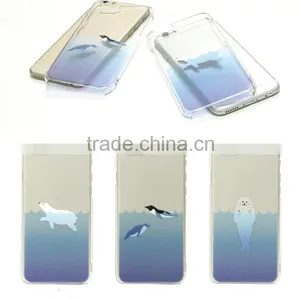 Case Cover for Iphone 6s, Scratch Resistant Phone Case, Sea Phone Case, Polar Bear Phone Case, Penguin Phone Case thumbnail-2
