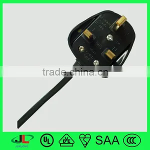 BSI 1363 Approval Rewireable Plug With UK ac Power Cable Wire thumbnail-2