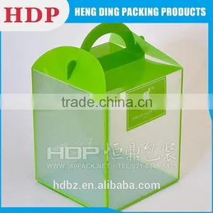 Custom Logo Clear Plastic Gable Box thumbnail-1