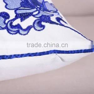 China Supplier Flower Embroidery Machine Embroidery Designs Cushion Cover thumbnail-3