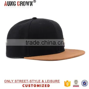 5 Panel Suede Brim Hat thumbnail-5