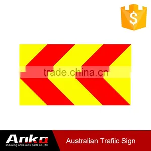 Red Triangle Road Traffic Signs and Symbols,reflective Aluminum Plate,red Yellow Reflective thumbnail-1