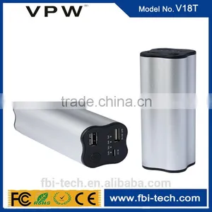 Portable RoHS Aluminium Case 4400mAh 6600mAh 8800mAh Battery Power Bank thumbnail-2