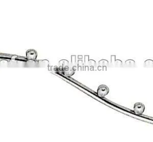Chrome Metal Slatwall Display Hook thumbnail-1