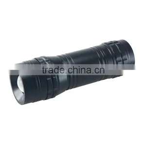 Multitudinous Aluminium Alloy Flashlight With Adjustable Convex Lens 3AA Flashlamp thumbnail-1