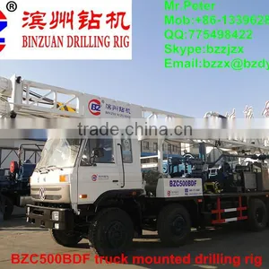 BZC500BDF Truck Mounted Water Well Drilling Rig thumbnail-1