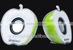 Lovely Apple Model Mini Speaker With Color Flash thumbnail-3