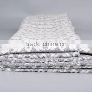 New Products 2016 Cheap Fashion Acrylic Polyester Yarn Dyed Knit Jacquard Fabric thumbnail-3