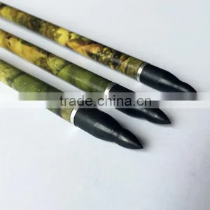 31" Camo Carbon Turkey Feather Arrow for Compound Bow and Carbon Arrow thumbnail-5
