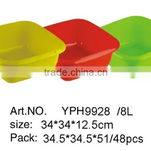 Plastic Tub ,square pp Basin,plastic Washing Basin With Pouring Spout,rectangular Tub thumbnail-1