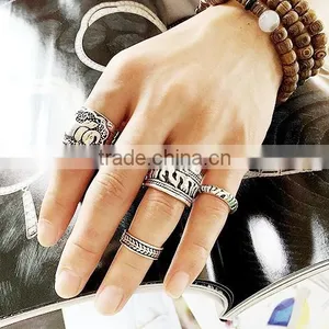 Africa Style Ethnic Trend Latest Gold Finger Ring Designs thumbnail-5