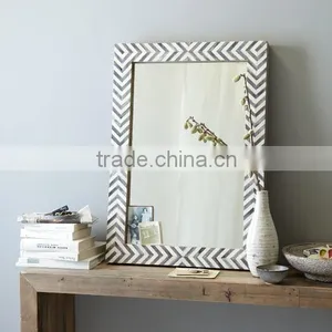 Bone/Horn/wood Mirror Frame Latest Design Manufacturing India 2016 thumbnail-3