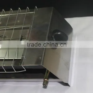 STAINLESS STEEL POPULAR HOME USED BBQ GAS STOVE thumbnail-4