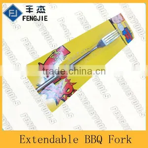 Fengjie High Quality Retractable Stainless Steel BBQ Metal Skewers thumbnail-4