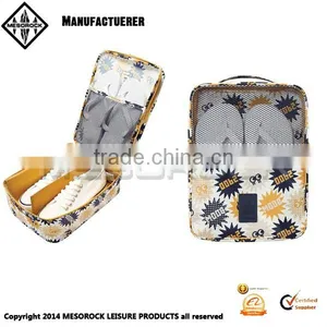 2016 New Design Waterproof Nylon Portable Shoes Storage Travel Bag thumbnail-4