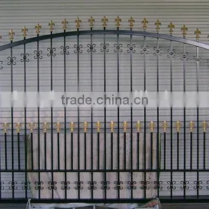 Aluminum/ Gates and Steel Fence Design, Steel Door Designs, Wrought Iron Gate Design(factory Sale and Export) thumbnail-1