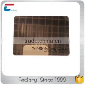 Custom-made Rose Golden Metal Business Cards thumbnail-1