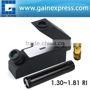 Gemology Gemstone Gemalogical Gem Refractometer w/ Monochromatic Light Filter + Polarizing Lens 1.30 ~ 1.81 RI Range thumbnail-1