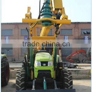 New Type Wheeled Type Trench Ditching Digger Integrated Machine thumbnail-6