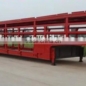 40 Tons Capacity Cargo Truck Trailer for Car Transport thumbnail-3