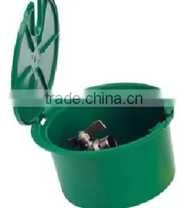 High Quality Garden Irrigation Valve Box With 3/4" Brass Ball Valve thumbnail-1