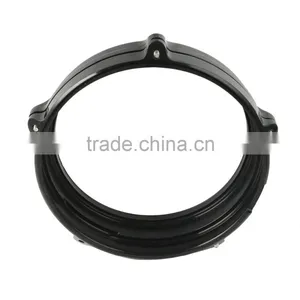 CNC 7" Headlight Trim Ring For Davidson Touring Electra Street Tri Glide thumbnail-2