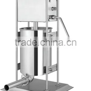 GRT-10L Stainless Steel Vertical Commercial 10L Manual Sausage Stuffer thumbnail-1