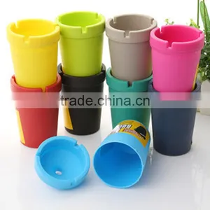 Portable Car Ash Tray for Car High Quality Plastic Ashtray Portable Ashtry Multi-color Car Ashtray Ash Tray thumbnail-5