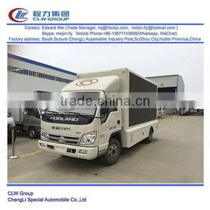 Forland 4*2 Type 80 Hp P10 LED Mobile Truck Advertising thumbnail-1