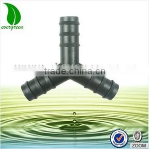 Drip Connector y Tee Pipe Fittings 45 Degree y Branch Pipe Fitting Tee thumbnail-1