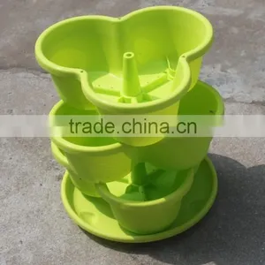 Stackable Garden Planters Herb Flower Pots Indoor and Outdoor thumbnail-1