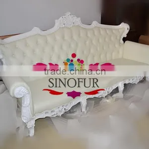 Dubai Wooden Wedding Sofa Furniture Sofa Set Designs thumbnail-1