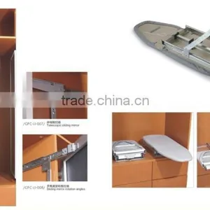 Plastic Sleeve Mini Ironing Board Inron Table for Bed Room thumbnail-5