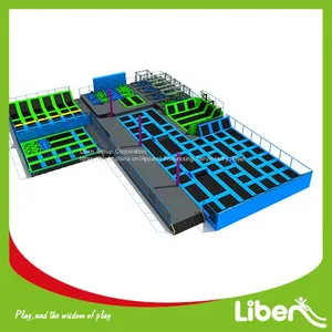 Indoor Industrial Trampoline Park for Sale thumbnail-1