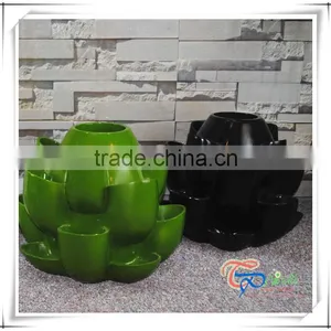 China Factory Decorative Flower Tower Planter thumbnail-3