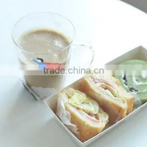 Coffee Glass Mug With Handle Tea Glass Mug With Printing thumbnail-3