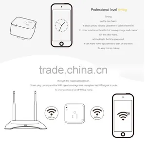 Gift Customized Intelligent WIFI Wireless Timing Electric UL Socket, Mobile APP Control Timing Multi-functional Electric Socket thumbnail-5