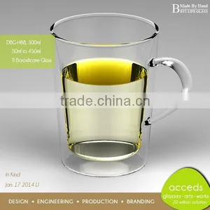 Dishwasher Safe Heat Resistant Glass Cheap Coffee Mugs thumbnail-6